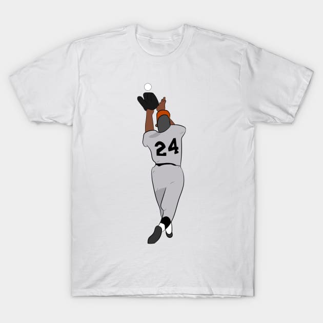 Willie Mays T-Shirt by SickSticksCo